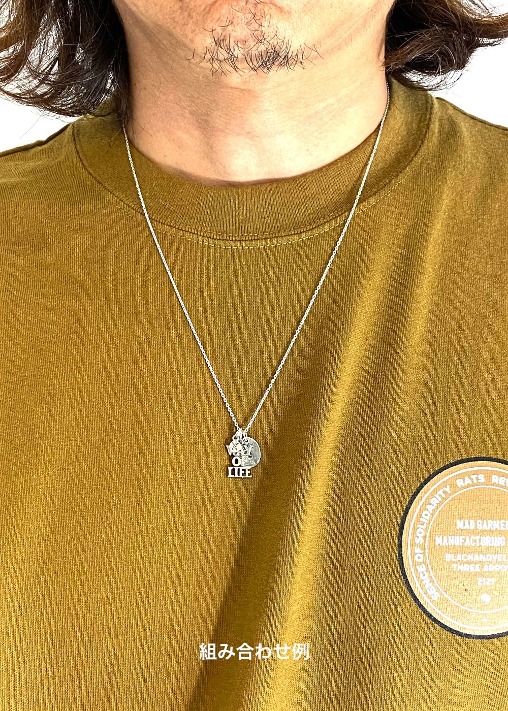 RATS - NECKLACE WAY OF LIFE SILVER (SILVER) / シルバー ネックレス 