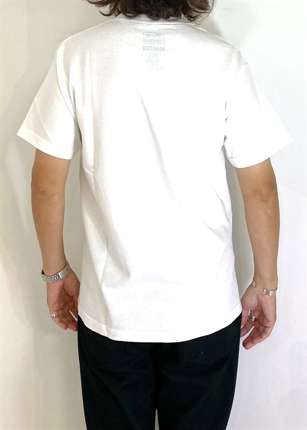 M&M CUSTOM PERFORMANCE - ×MASSES T-SHIRT SKULL WRENCH (WHITE