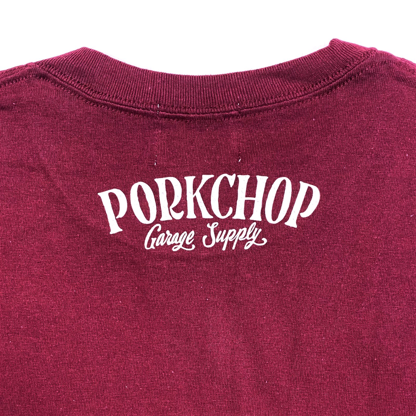 PORKCHOP PORK FRONT TEE　BURGUNDY PORK FRONT TEE 25 / BURGUNDY | セレクトショップ