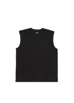 R9 BASIC NOSLEEVE TEE (BLACK) / オリジナル ノースリーブ Tシャツ
