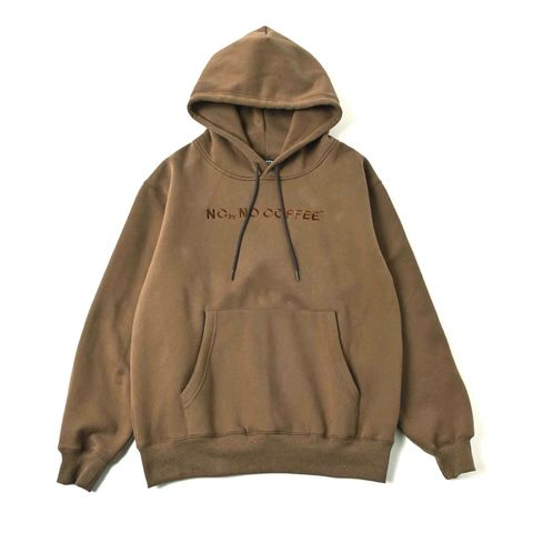 ヘビーオンスビックシルエットパーカー (BROWN)