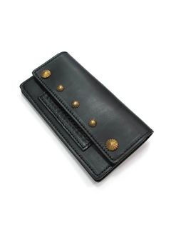 LEATHER WALLET TYPE B (BLACK) / ポーター&ビンゴブラザーズ コラボレザーウォレット