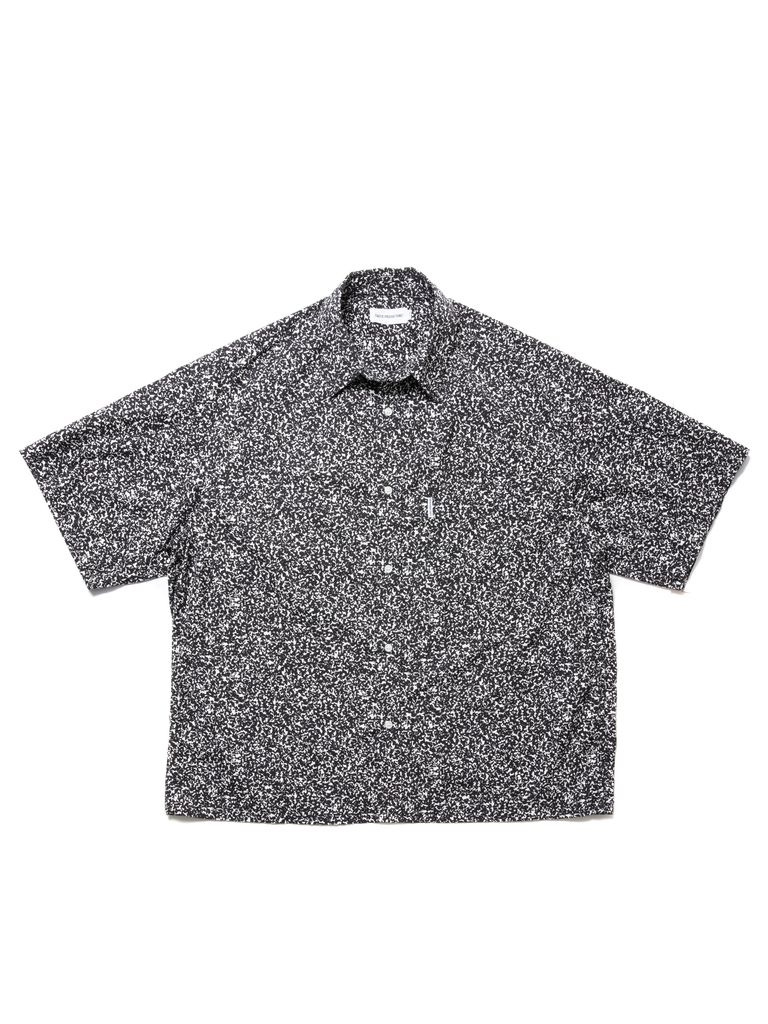 COOTIE PRODUCTIONS - Allover Printed Broad S/S Shirt (BLACK) / 総 