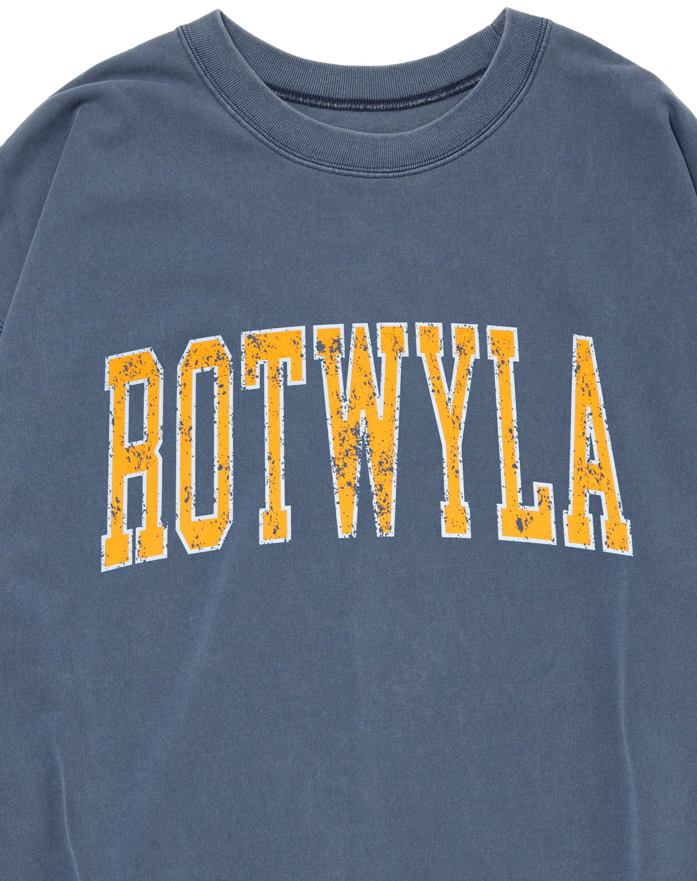 R9 ROT TRAINER (NAVY) /  オリジナル スウェット タイプ ロングスリーブ Tシャツ