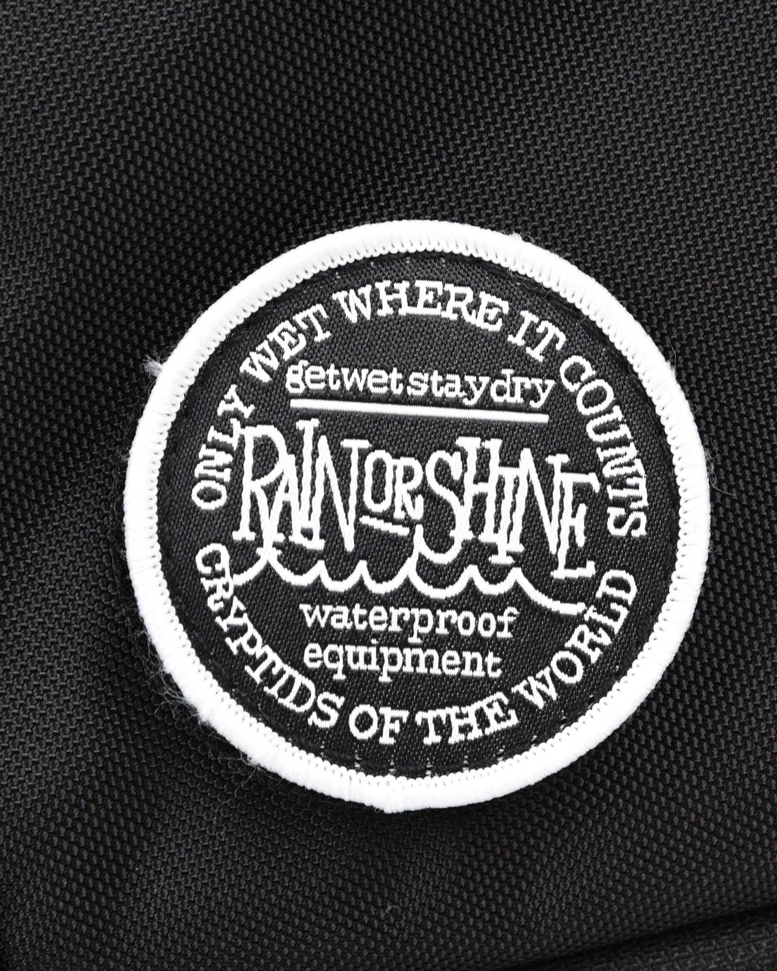 【ラスト1点】× RAIN OR SHINE TRAVEL BOSTON BAG (BLACK) / レインオアシャイン コラボ ボストンバッグ