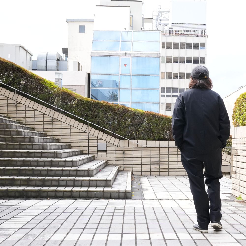 3B TAILORED JACKET "MICHAEL" (BLACK) / テーラード ジャケット