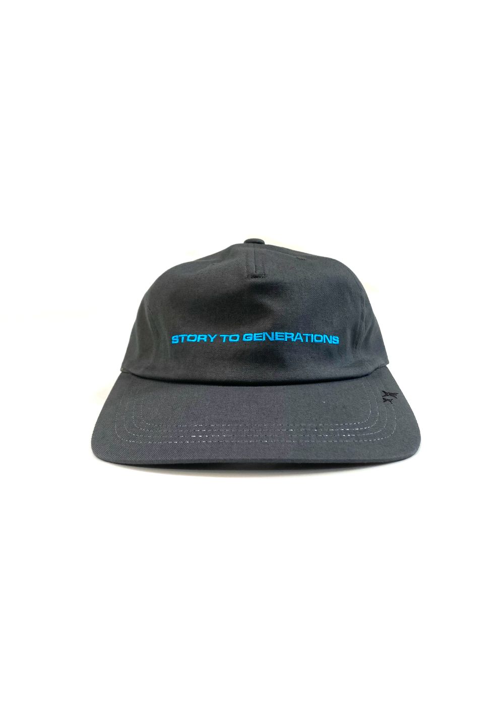 【ラスト1点】STG CAP (CHARCOAL) / ロゴ刺繍 ベースボールキャップ