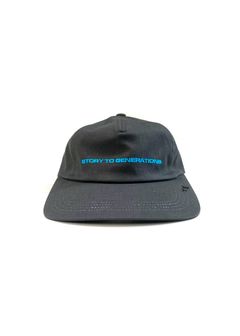 【ラスト1点】STG CAP (CHARCOAL) / ロゴ刺繍 ベースボールキャップ