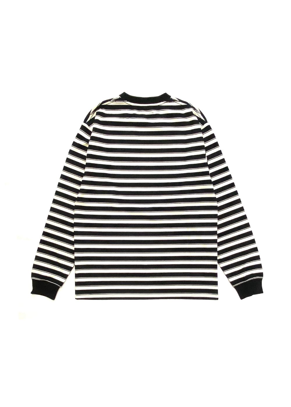 Border L/S Tee (BLACK×WHITE) / ボーダー ロングスリーブ Tシャツ