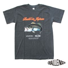 × CHALLENGER BUILT IN JP TEE (SMOKE BLACK) / チャレンジャー コラボT