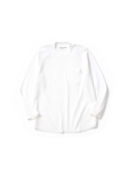 THERMAL SHIRT (WHITE) / サーマル カットソー