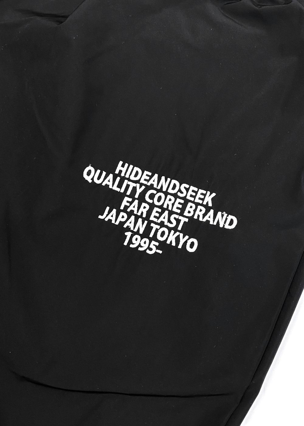 Nylon Track Pant (BLACK) / ナイロン トラックパンツ / セットアップ可能