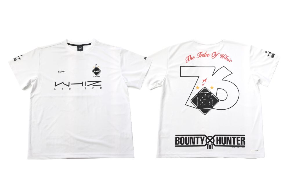 WHIZ LIMITED - ×F.C.Real Bristol 76 GAME SHIRT (WHITE) / F.C.Real