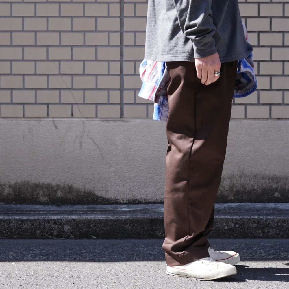 【ラスト1点】Work Slacks (BROWN) / ワーク スラックス
