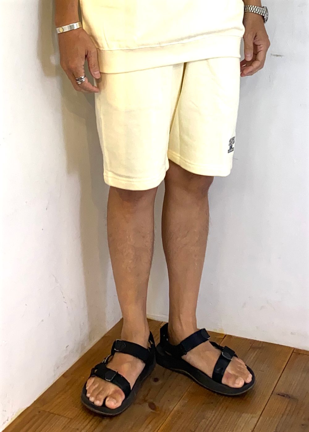 【ラスト1点】Sweat Shorts (NATURAL) / スウェット ショーツ / セットアップ可能