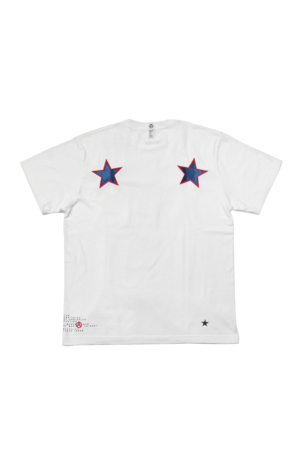 PRINT S/S TEE (WHITE) / アンライバルド コラボT