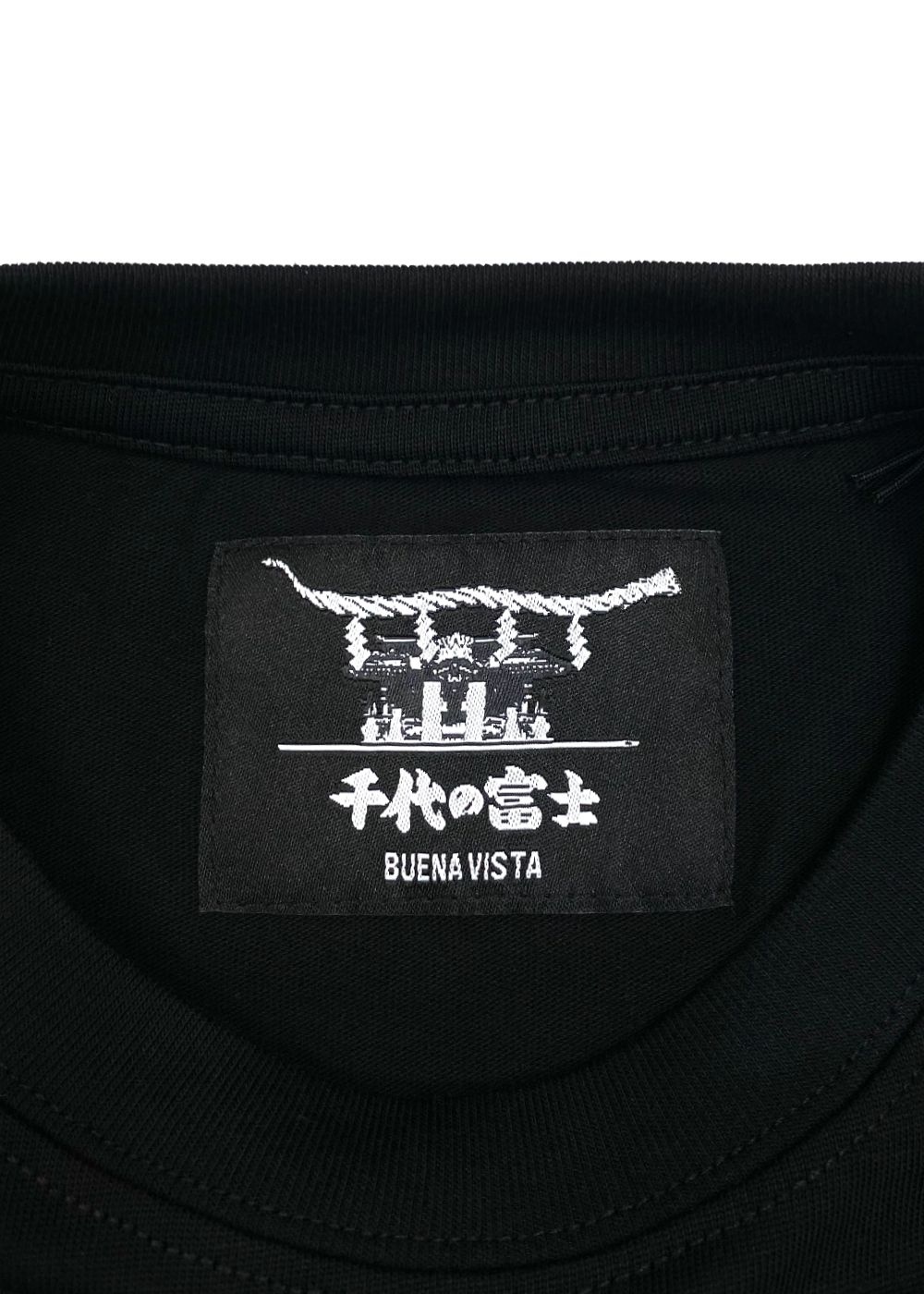 【千代の富士×BUENA VISTA】El wolf solitario tee tres (BLACK) / ×千代の富士 コラボ Tシャツ