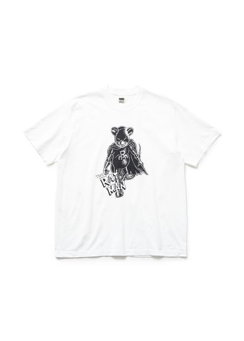 RATMAN TEE (WHITE) / ラットマンT