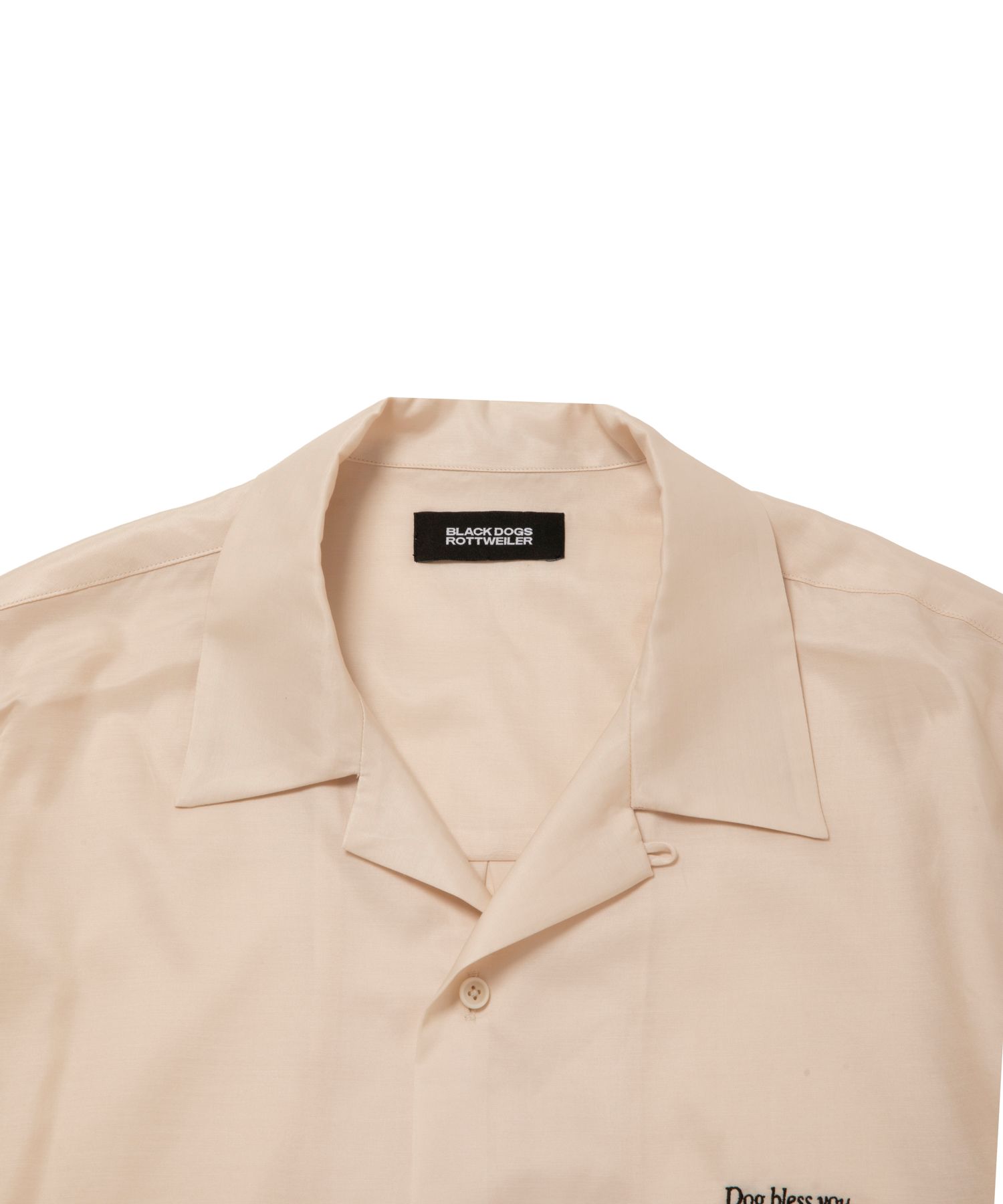 R9 BOWLER SS SHIRT (IVORY) / オープンカラー シャツ