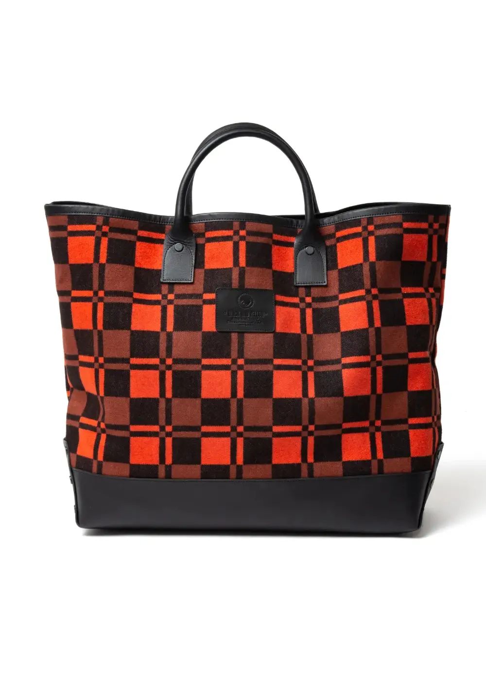 COMBI TOTE BAG (BLACK×ORANGE) / ポーター コラボトートバッグ