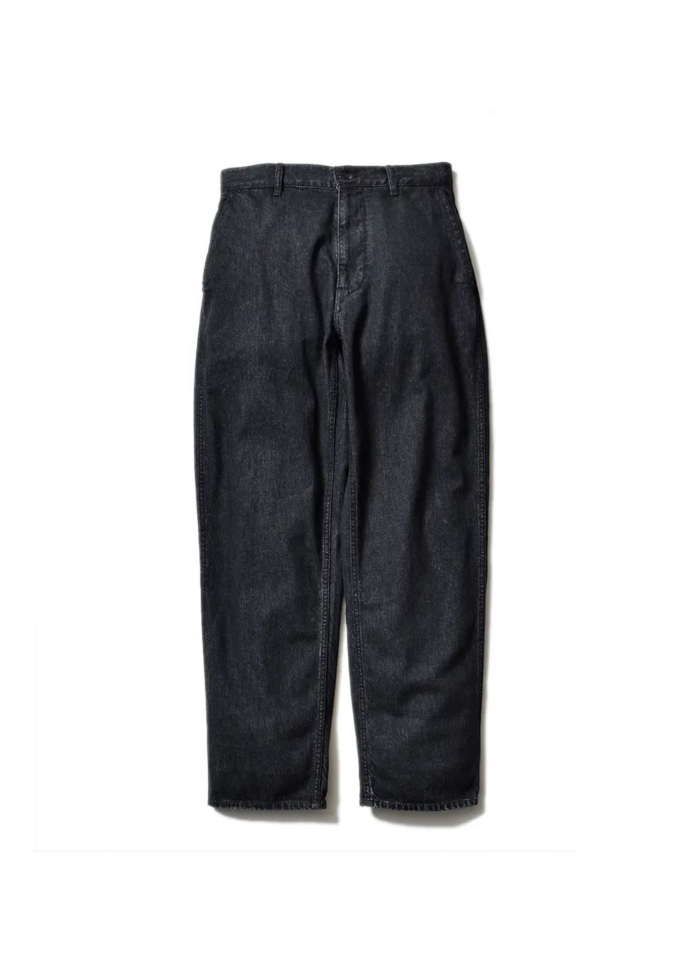 WTNB. Wide Tapered Work PS (BKC) / 渡辺康裕 コラボレーション ワイドデニム ワークパンツ