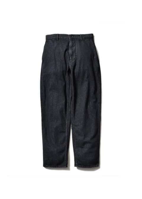 WTNB. Wide Tapered Work PS (BKC) / 渡辺康裕 コラボレーション ワイドデニム ワークパンツ