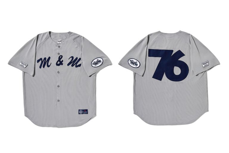 NEW ARRIVAL / WHIZ LIMITED-× M&M Custom Performance × Fanatics M&W BASEBALL SHIRT