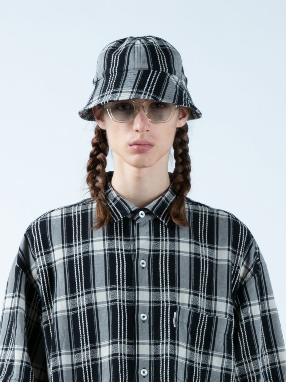 Cootie Jacquard Check Ball Hat-