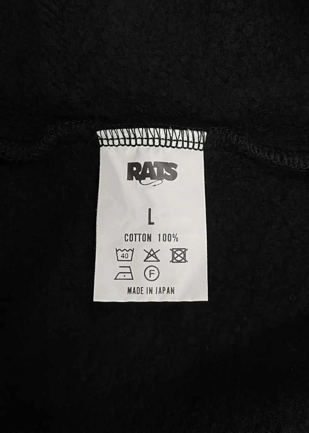 BOX LOGO HOODIE (BLACK) / ロゴ アップリケ スウェット パーカー