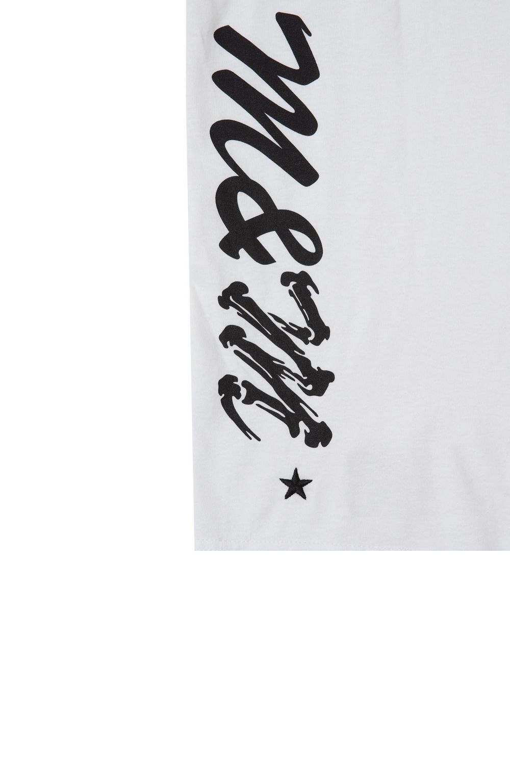 PRINT L/S TEE (×MASSES) (WHITE) / マシス コラボレーション プリントロンT