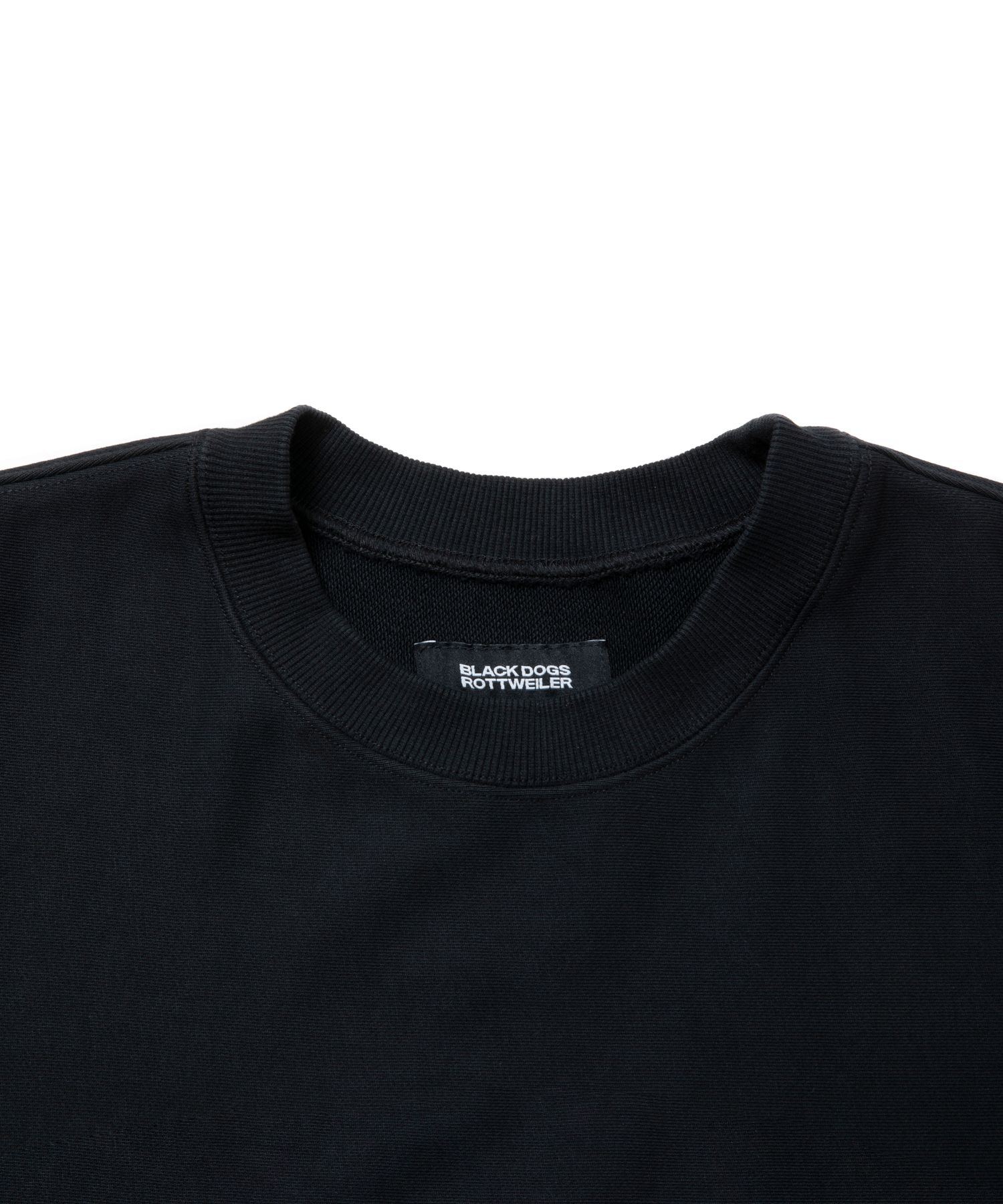 ROTTWEILER - R9 BASIC SWEATER (BLACK) / オリジナル クルー