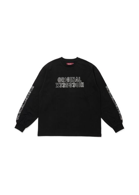 Original L/S Tee (BLACK) / 西浦徹 コラボ ロンT