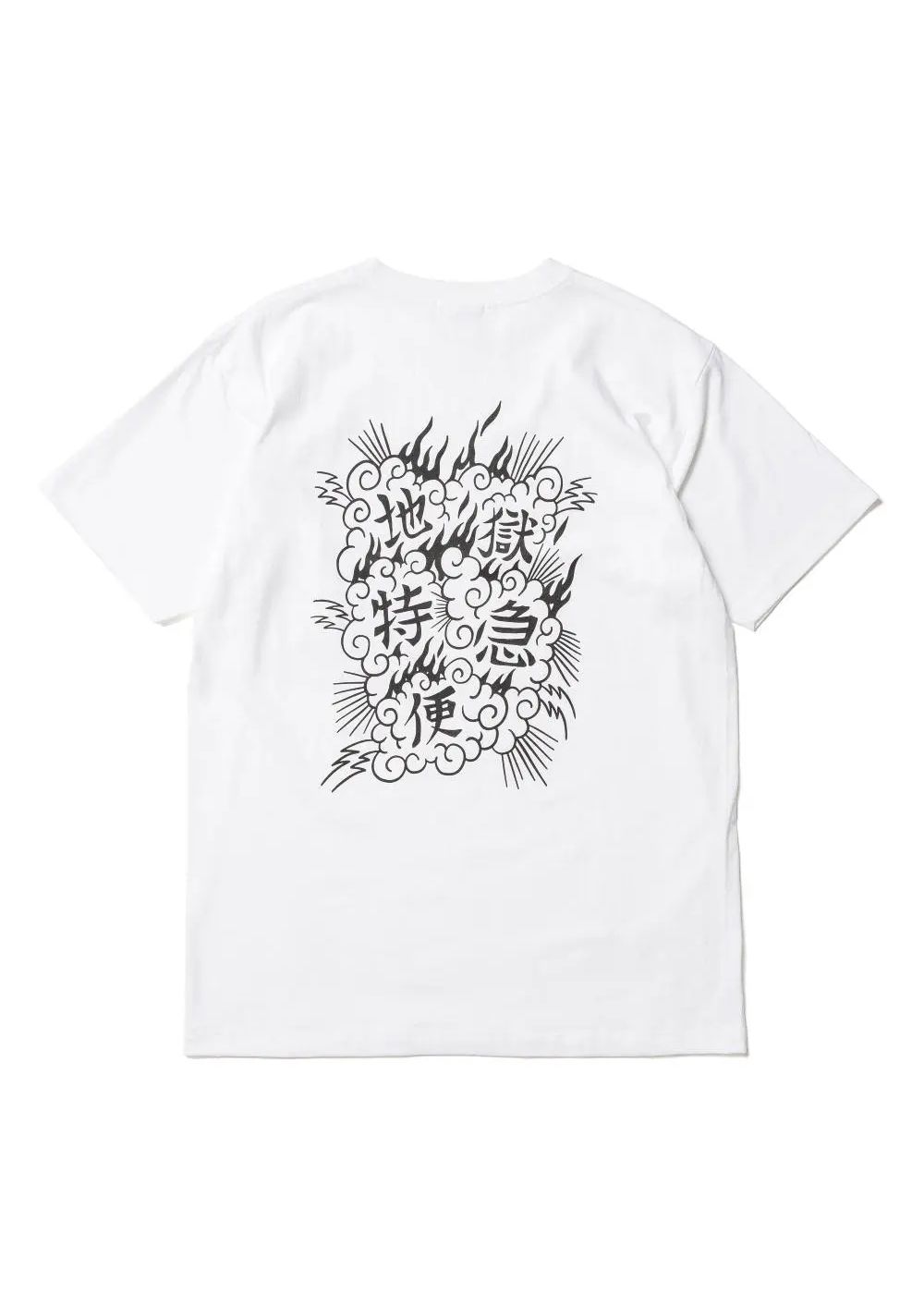 ×DELIVERYHELLS×HQ TEE (WHITE) / ×デリバリーヘルズ×HQ 3コラボレーションT