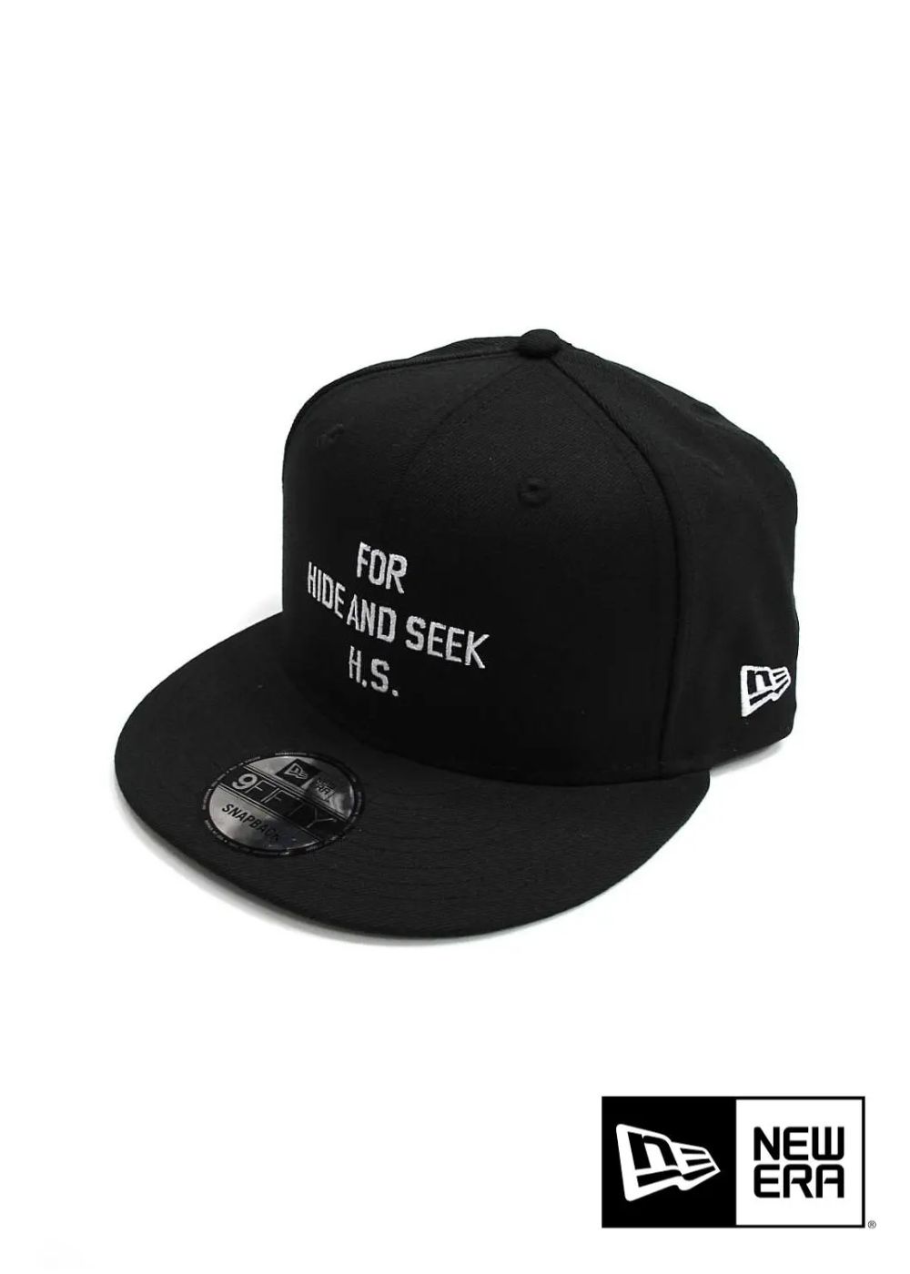 ×NEWERA / FOR HS CAP (BLACK) / ニューエラ コラボベースボールキャップ