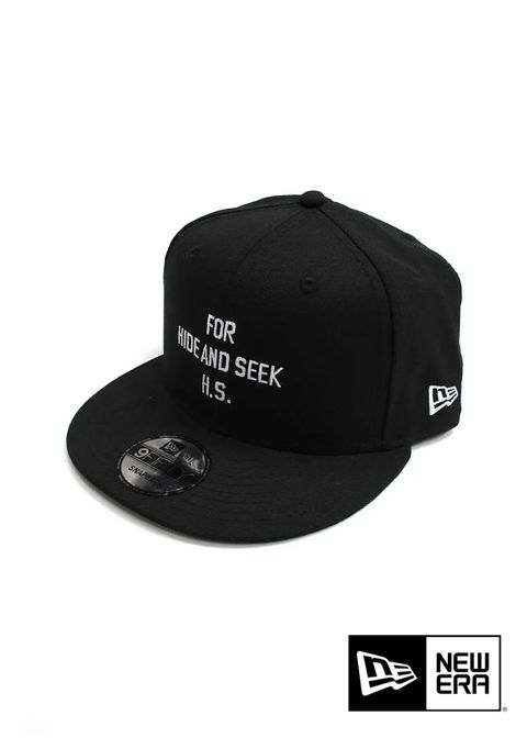 ×NEWERA / FOR HS CAP (BLACK) / ニューエラ コラボベースボールキャップ