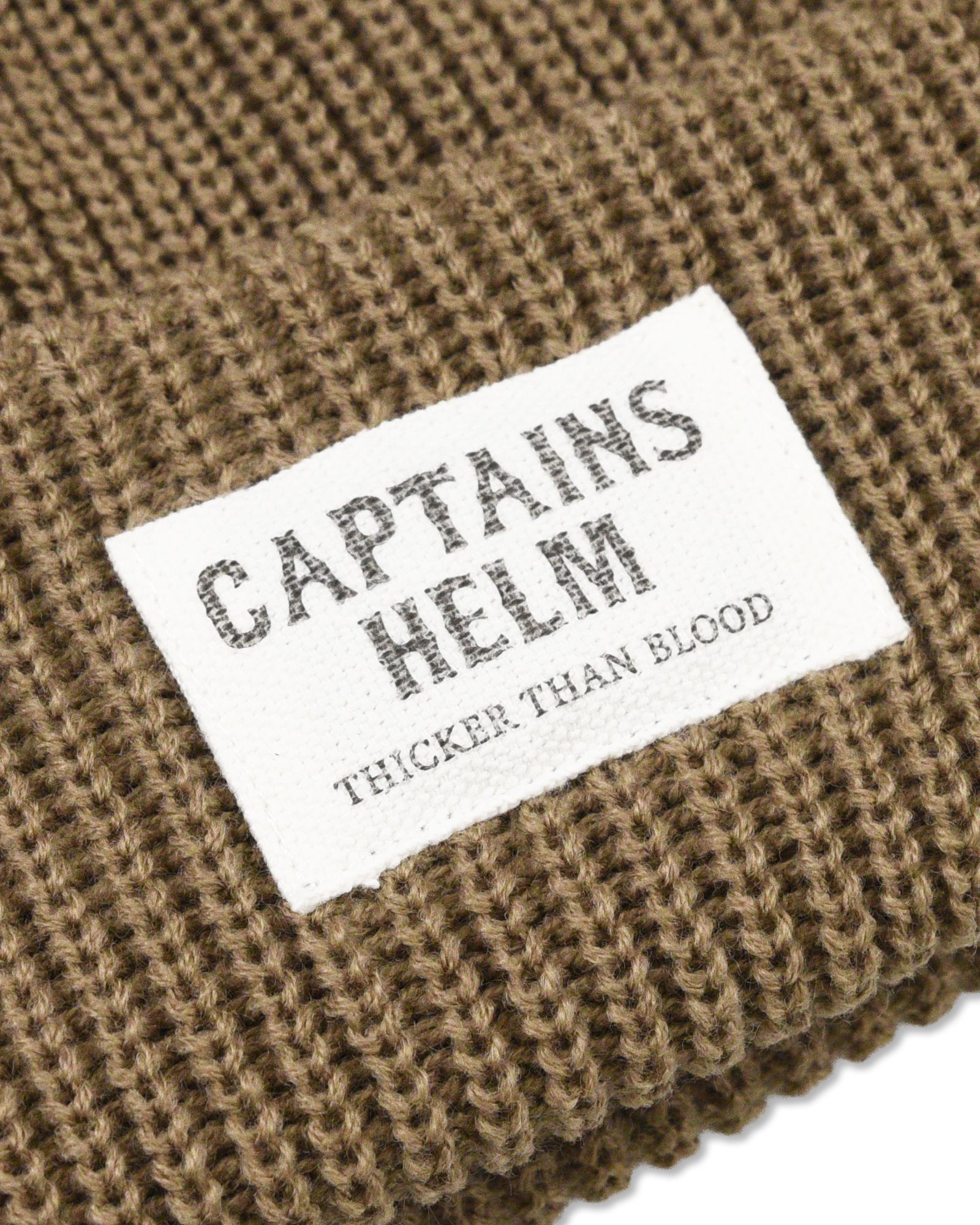 【ラスト1点】24/7 HELM WATCH CAP (BEIGE) / オリジナル ワッチキャップ