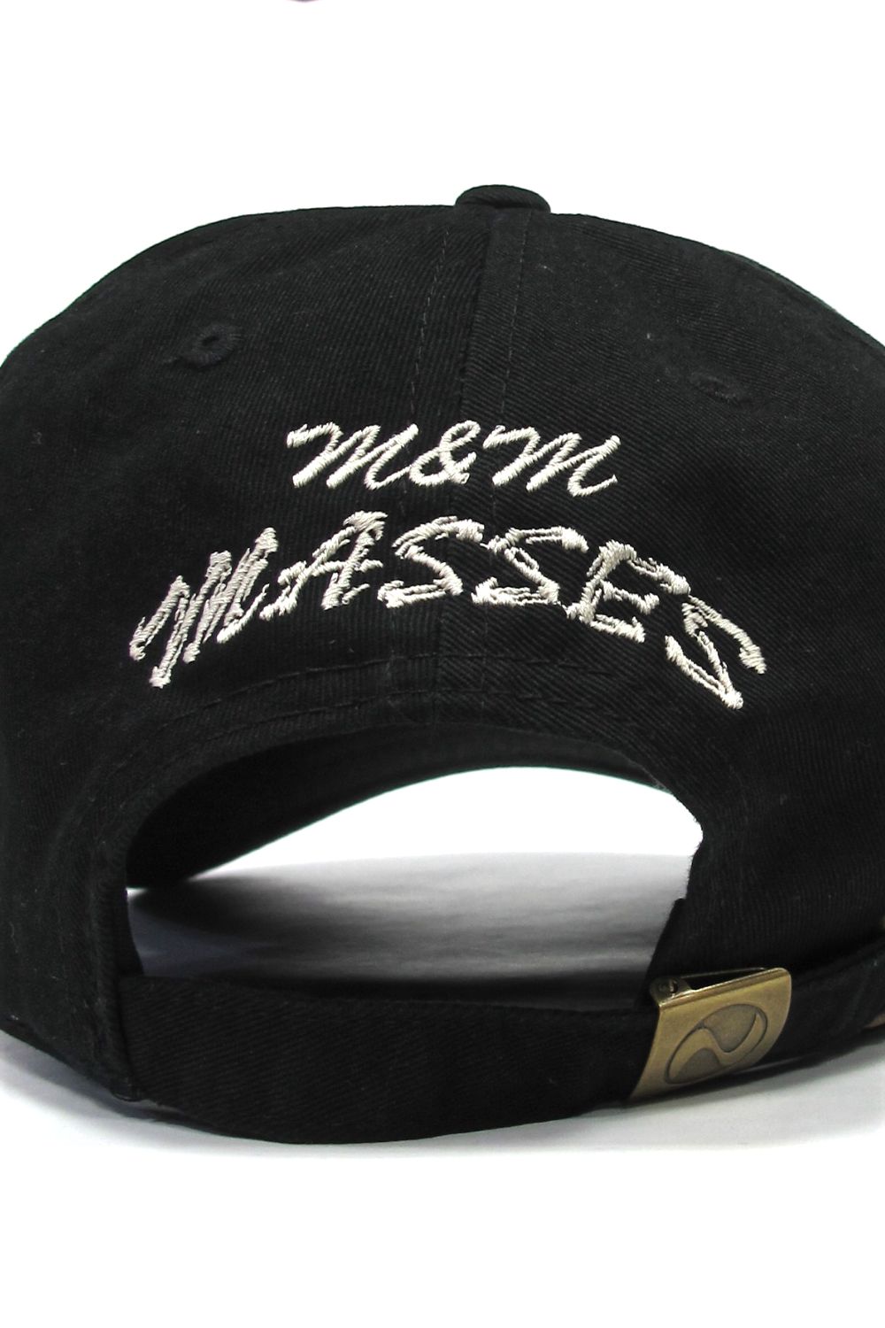 M&M CUSTOM PERFORMANCE - COTTON CAP (×MASSES) (BLACK) / マシス 