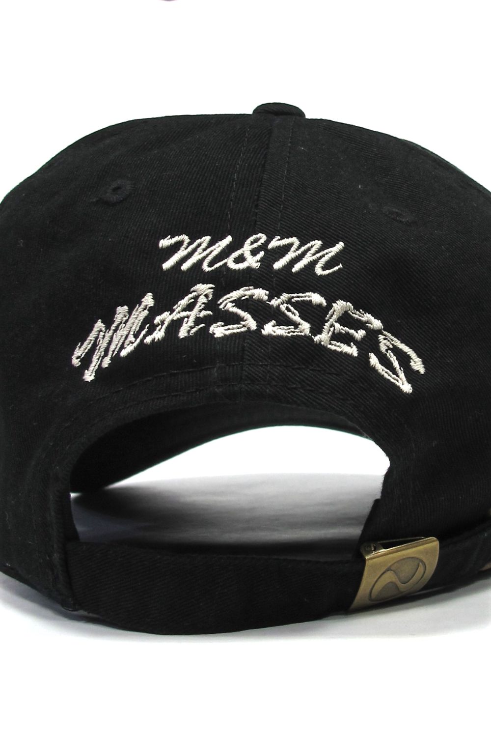 M&M CUSTOM PERFORMANCE - COTTON CAP (×MASSES) (BLACK) / マシス