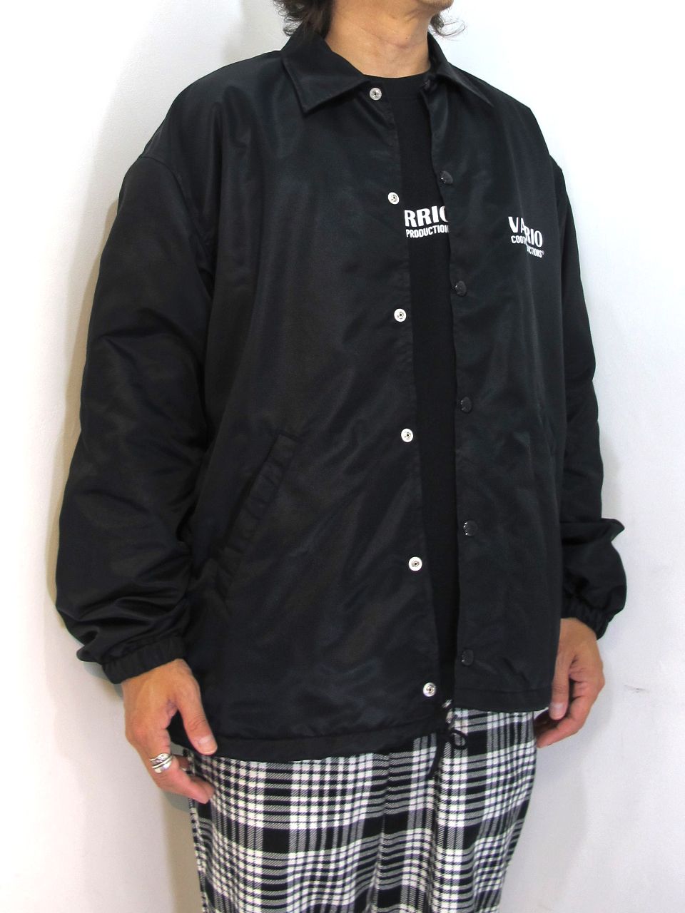 ラスト1点(Lサイズ)ご用意可能！COOTIE / NYLON COACH JACKET (LOGO