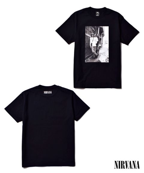 × Nirvana ''YL Photo'' Tee (BLACK) / ニルバーナ コラボフォトT