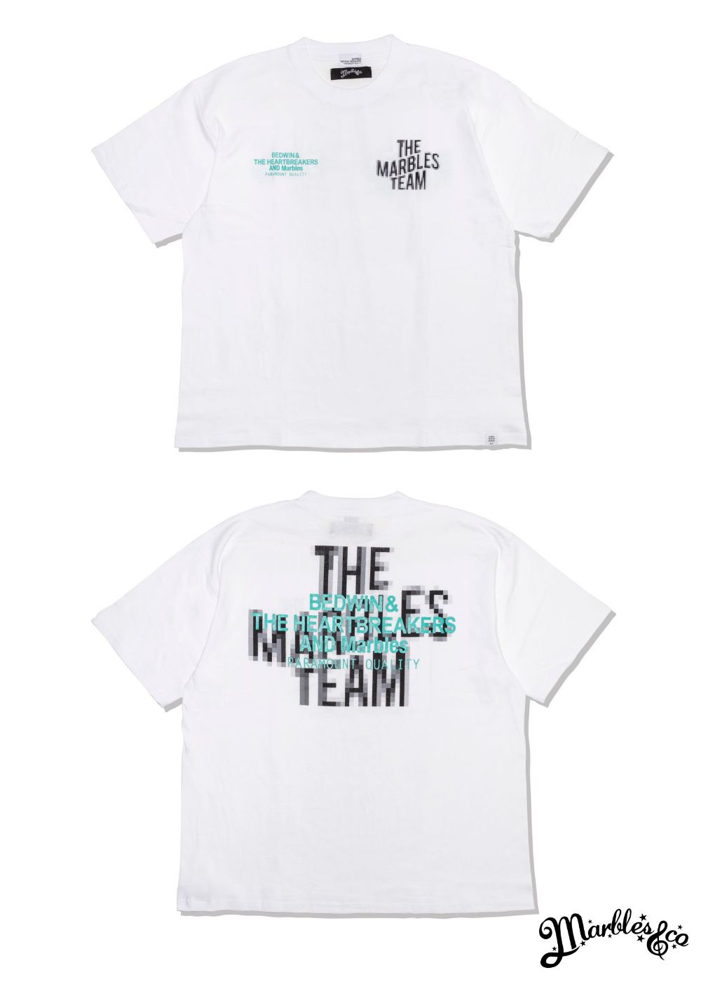 BEDWIN & THE HEARTBREAKERS - BEDWIN×MARBLES TEE (THE MARBLES TEAM ...