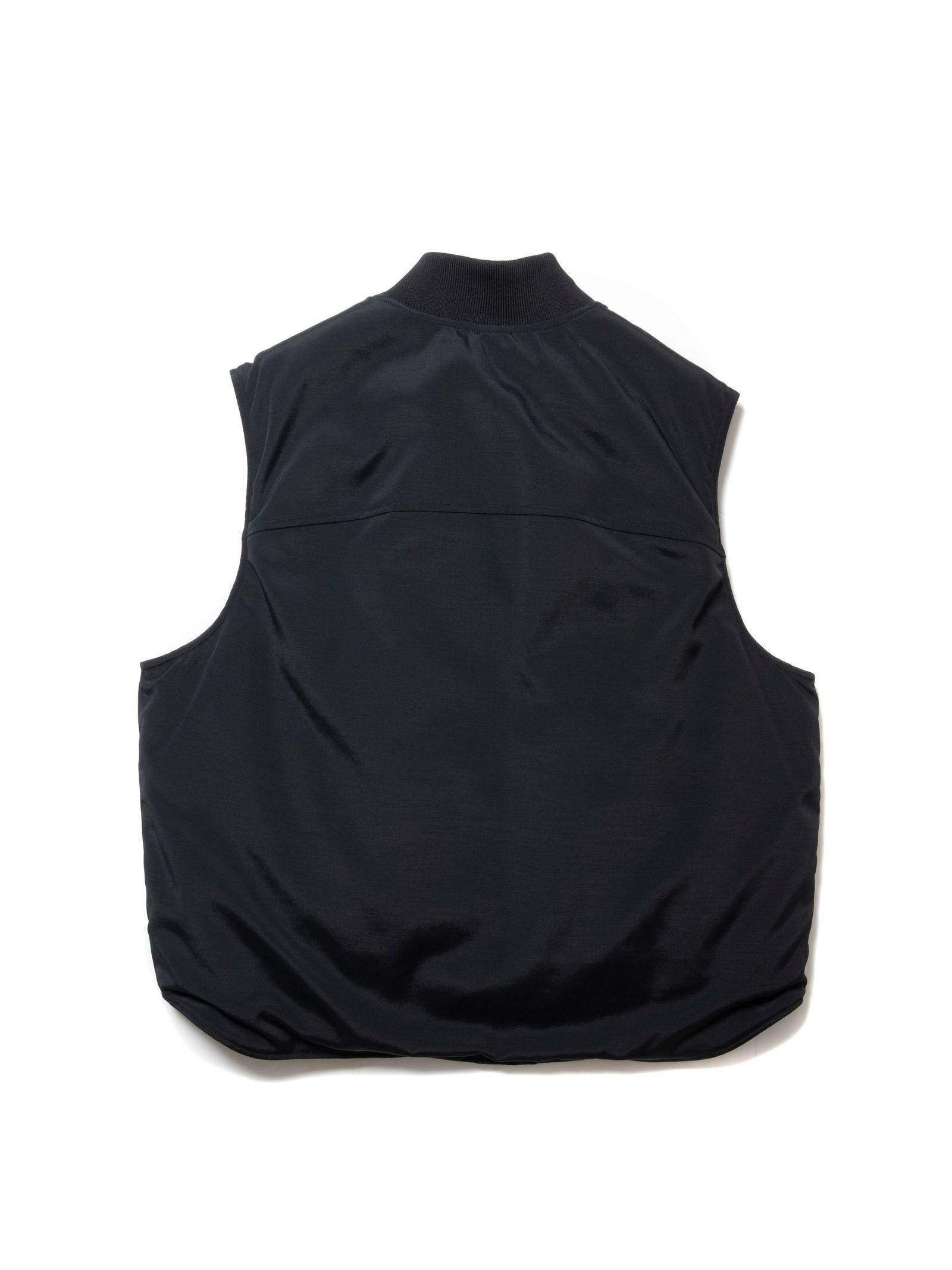 COOTIE PRODUCTIONS - Padded Nylon OX Work Vest (BLACK) / ナイロンオックス ワークベスト |  LOOPHOLE