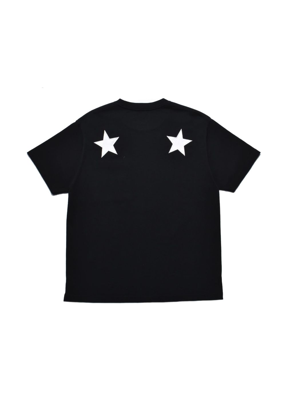 M&M CUSTOM PERFORMANCE × MINEDENIM Star Embroidery Pocket Tee (BLACK) / × M&M カスタムパフォーマンス  コラボ Tシャツ
