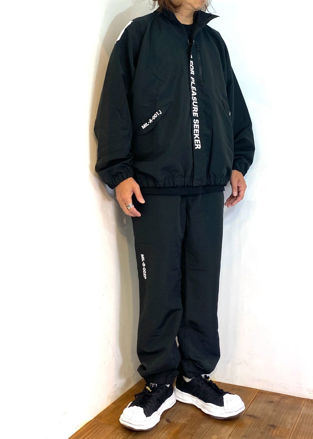 MIL SEEKERS NYLON PANTS (BLACK) / リップストップ ナイロン パンツ / セットアップ可能