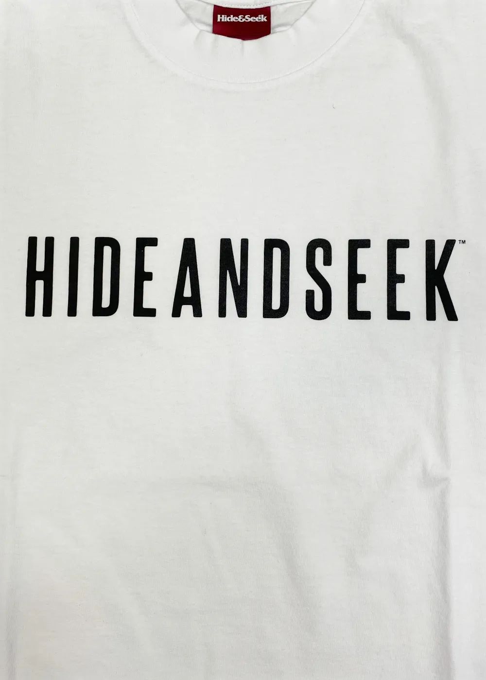 Logo S/S Tee (WHITE) / ロゴ プリント ルーズフィット Tシャツ