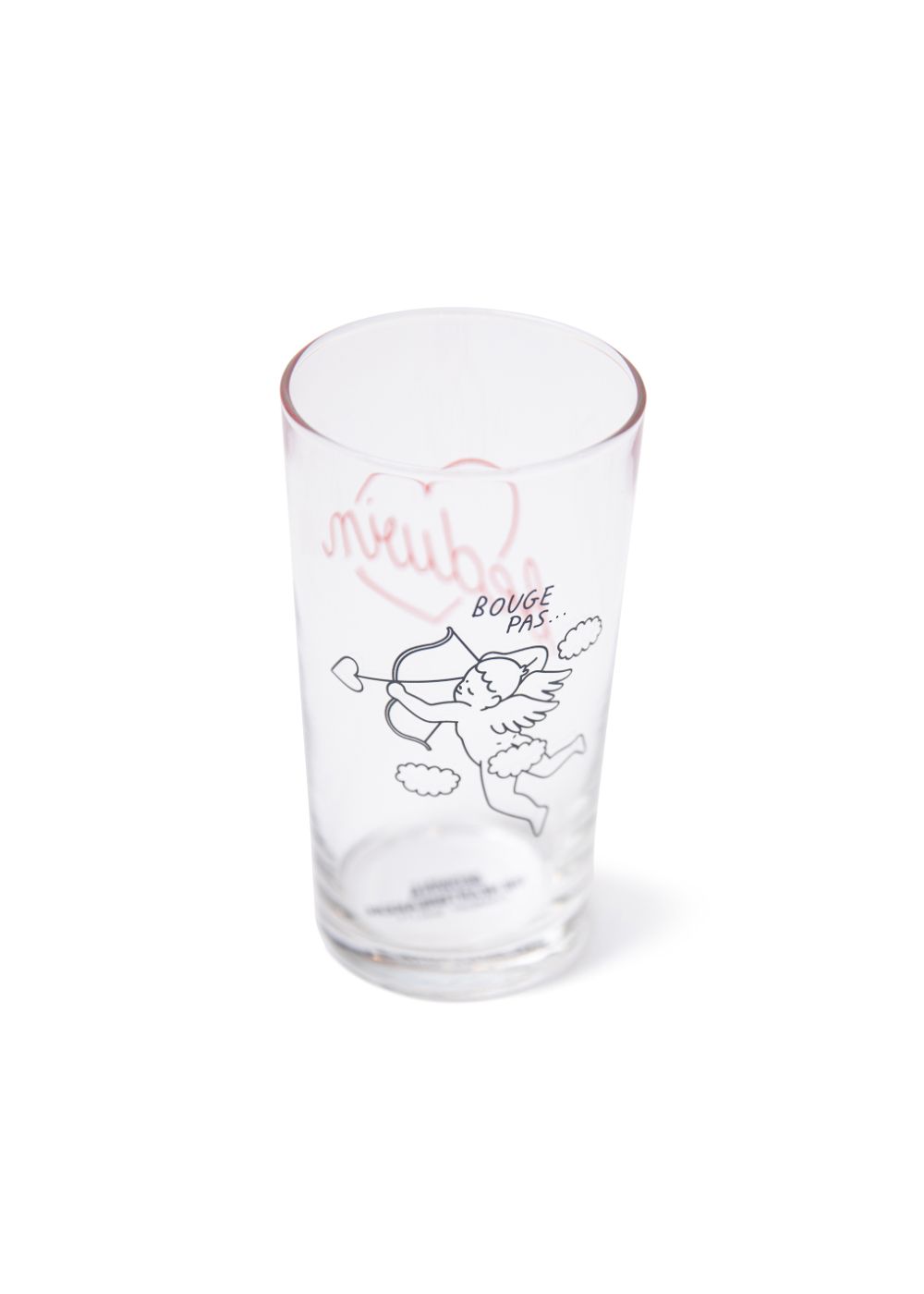 【ラスト1点】J.ANDRE Ex.BEER GLASS "VALENTINE" (CLEAR) / ×ジャン アンドレ コラボ ビアグラス