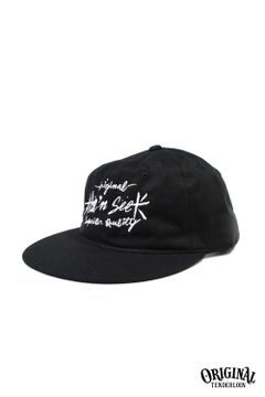 ×TENDERLOIN TWILL CAP (BLACK) / テンダーロイン コラボロゴ刺繍キャップ