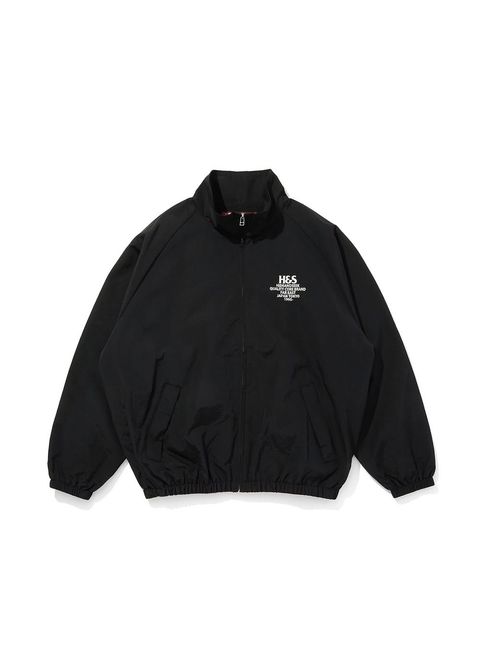Track Jacket (BLACK) / ナイロン トラック ジャケット / セットアップ可能