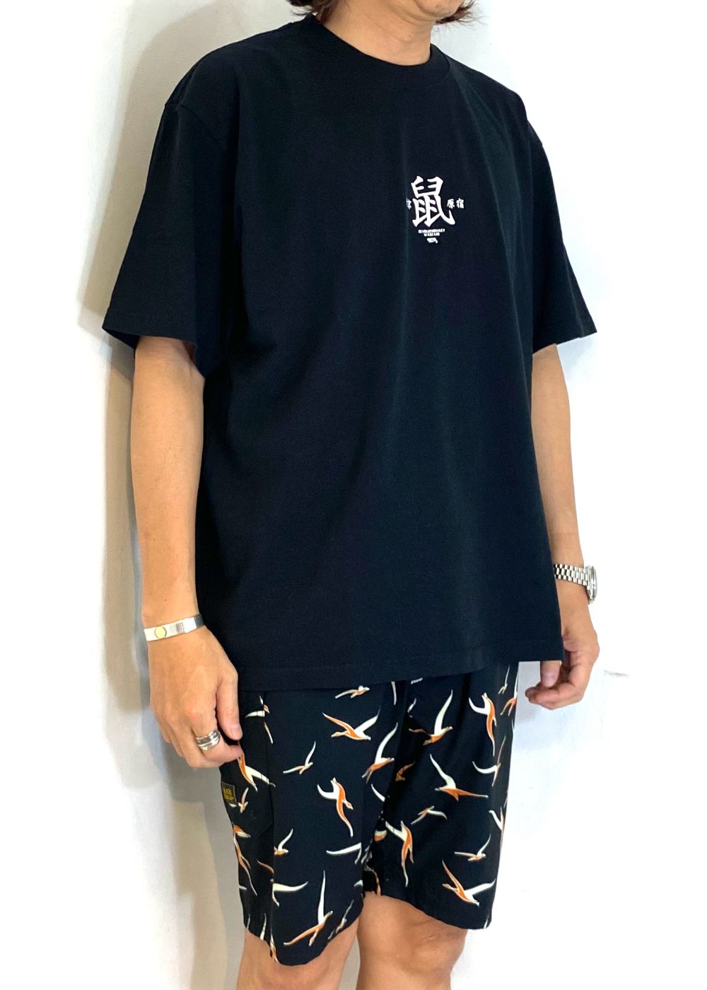 RATS - RATMAN TEE (BLACK) / ラットマンT | LOOPHOLE