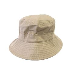 コットンナイロン バケットハット (BEIGE)